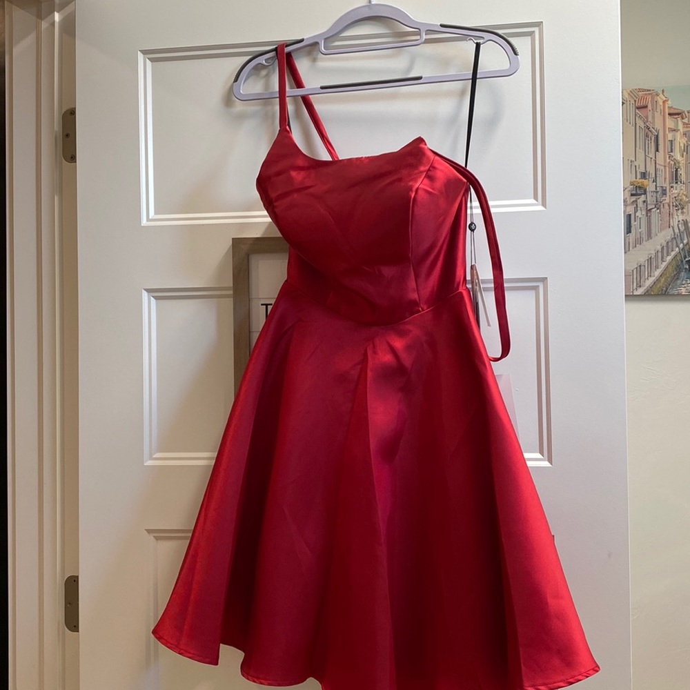 Red Alyce Paris dress